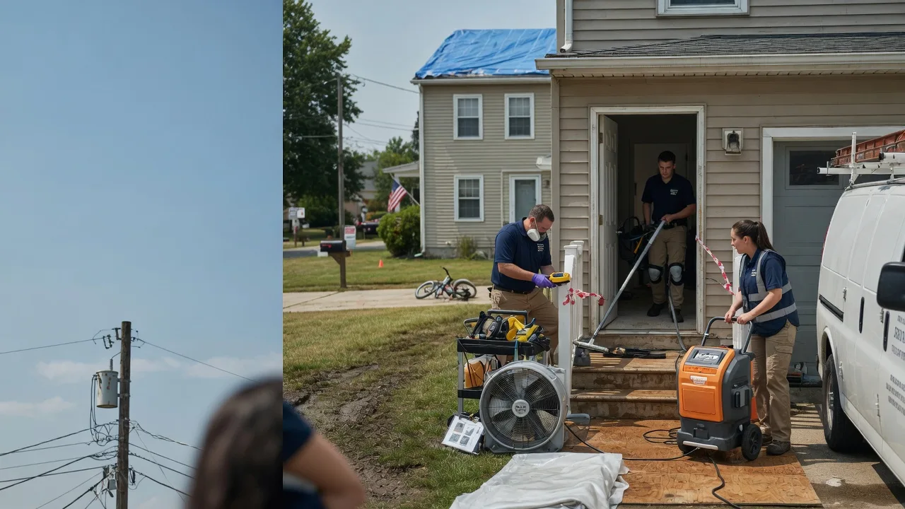Water Damage Repair in Golden Eagle, IL near me